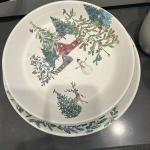 Pottery Barn Christmas Country Set of 4